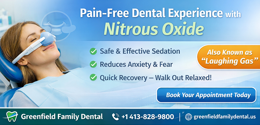 Nitrous Oxide - Greenfield Family Dental