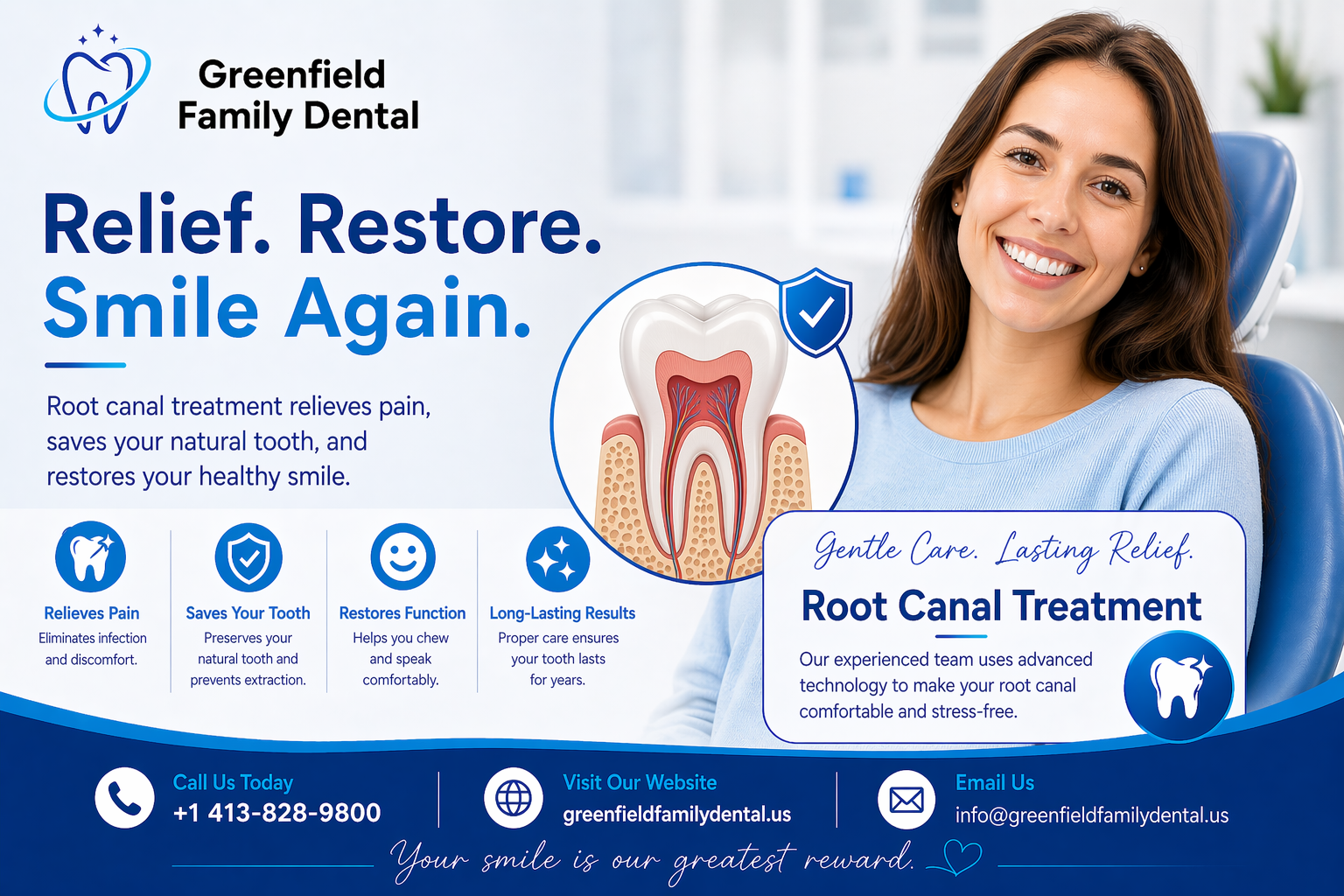 Root Canal Treatment - Greenfield Family Dental